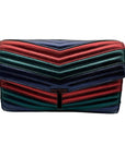 Ted Baker Multi Colored Pebbled Leather Crossbody