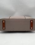Dooney & Bourke Gray Pebbled Grain Lexington Shopper Tote