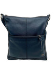 The Sak Blue Leather Crossbody Bag