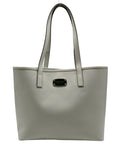 Michael Kors White Leather Tote Bag