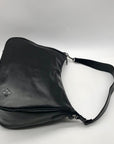 Patricia Nash Black Leather Shoulder/Hobo Bag