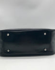 Patricia Nash Black Leather Shoulder/Hobo Bag