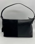 Stuart Weitzman Black Leather Shoulder Bag