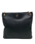 Tory Burch Black Leather Marsden Swingpack Crossbody Bag