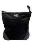 Tory Burch Black Nylon & Leather Dena Swing Pack Crossbody Bag