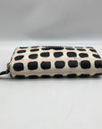 Kate Spade Light Pink And Black Leather Grove Street Wristlet