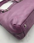 Coach Soft Lavender Pebbled Leather Penelope Shoulder Bag F14682