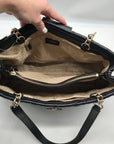 Kate Spade Black Quilted Leather Elena Whitaker Place Shoulder Bag