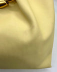 Cult Gaia Yellow Leather Asa Tote