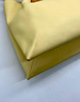 Cult Gaia Yellow Leather Asa Tote