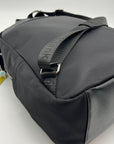 Paul Frank Black Nylon Backpack W/ Monkey Charm and Three Pins