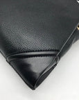 Michael Kors Black Leather Nicole Triple Compartment Crossbody Bag