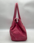 Kate Spade Pink Ostritch Leather Anisha Bexley Shoulder Bag