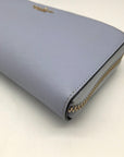 Kate Spade Baby Blue Saffiano Leather Laurel Way Neda Wallet