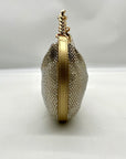 Nina Gold Mesh Mini Bag With Pouch