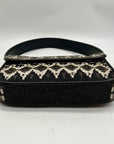 Stuad Tommy Brown Beaded Shoulder Bag