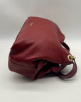 Michael Kors Red Leather Shoulder Bag
