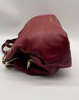 Michael Kors Red Leather Shoulder Bag