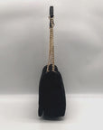 I.N.C. International Concepts Black Velvet Ajae Quilted Convertible Crossbody - NWT