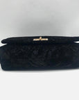 I.N.C. International Concepts Black Velvet Ajae Quilted Convertible Crossbody - NWT
