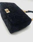 I.N.C. International Concepts Black Velvet Ajae Quilted Convertible Crossbody - NWT