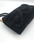 I.N.C. International Concepts Black Velvet Ajae Quilted Convertible Crossbody - NWT