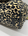 Juicy Couture Leopard Print Velvet Tote Bag