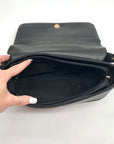 Like Dreams Black Elena Bow Shoulder Bag