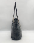Michael Kors Black Patent Leather Tote Bag