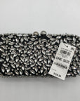 I.n.c. International Concepts Black East West Embellished Small Minaudiere Clutch