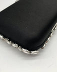 I.n.c. International Concepts Black East West Embellished Small Minaudiere Clutch
