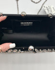 I.n.c. International Concepts Black East West Embellished Small Minaudiere Clutch