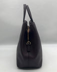 Kate Spade Burgundy Saffiano Leather Laurel Way Evangelie Satchel