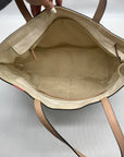 Kate Spade Black And White Leather Splash Out Striped Francis Tote