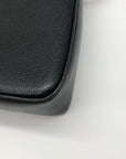 Michael Kors Black Pebbled Leather Jessie Shoulder Bag