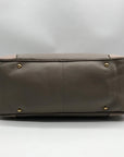 Marc Jacobs Gray Leather Manhattan Whitney Convertible Satchel Bag