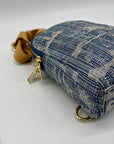 MMs Brands Handmade Blue Denim Fabric Backpack