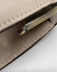 Patricia Nash Beige Leather Evangeline Floral Embossed Crossbody Bag