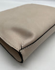 Patricia Nash Beige Leather Evangeline Floral Embossed Crossbody Bag
