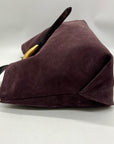 Donna Karan Georgette Suede Tote Bag