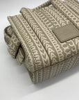 Marc Jacobs Monogram Leather Mini Tote Bag
