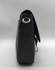 Coach Brown Pebbled Leather Warner Messenger Bag CW215