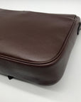 Coach Brown Pebbled Leather Warner Messenger Bag CW215