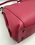 Coach Pink Pebbled Leather Dalton 31 Shoulder Bag 73545