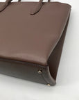 Kate Spade Nutmeg Pebbled Leather Eva Satchel Bag