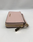 Michael Kors Pink Leather Jet Set Travel Wallet