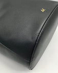 Like Dreams Black Stella Bucket Tote Bag