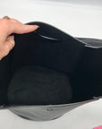 Like Dreams Black Stella Bucket Tote Bag