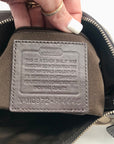 Coach Khaki Jacquard Fabric Crossbody Bag-F14446