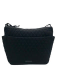 Vera Bradley Black Quilted Diamond Crossbody Bag
